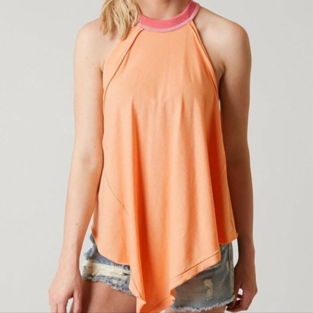 We the Free‎ Twin Peaks Asymmetrical Tank Top